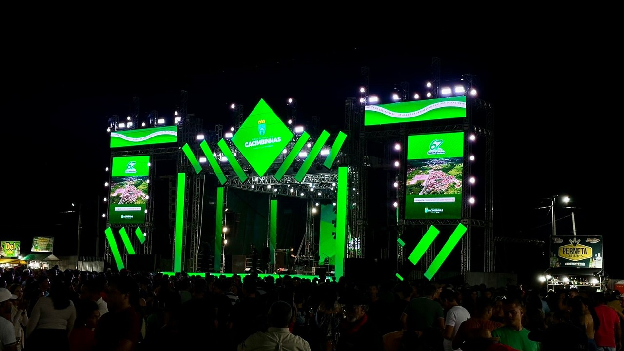 Cacimbinhas comemora 67 anos de Emancipação Política com grandes inaugurações e shows